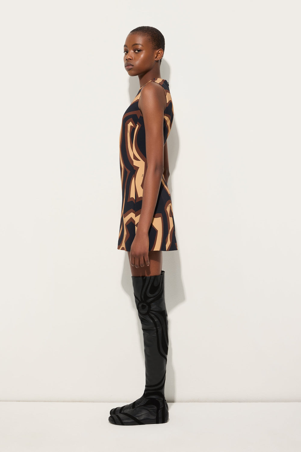 Pucci Labirinto Print A-line Dress