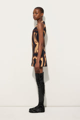 Pucci Labirinto Print A-line Dress