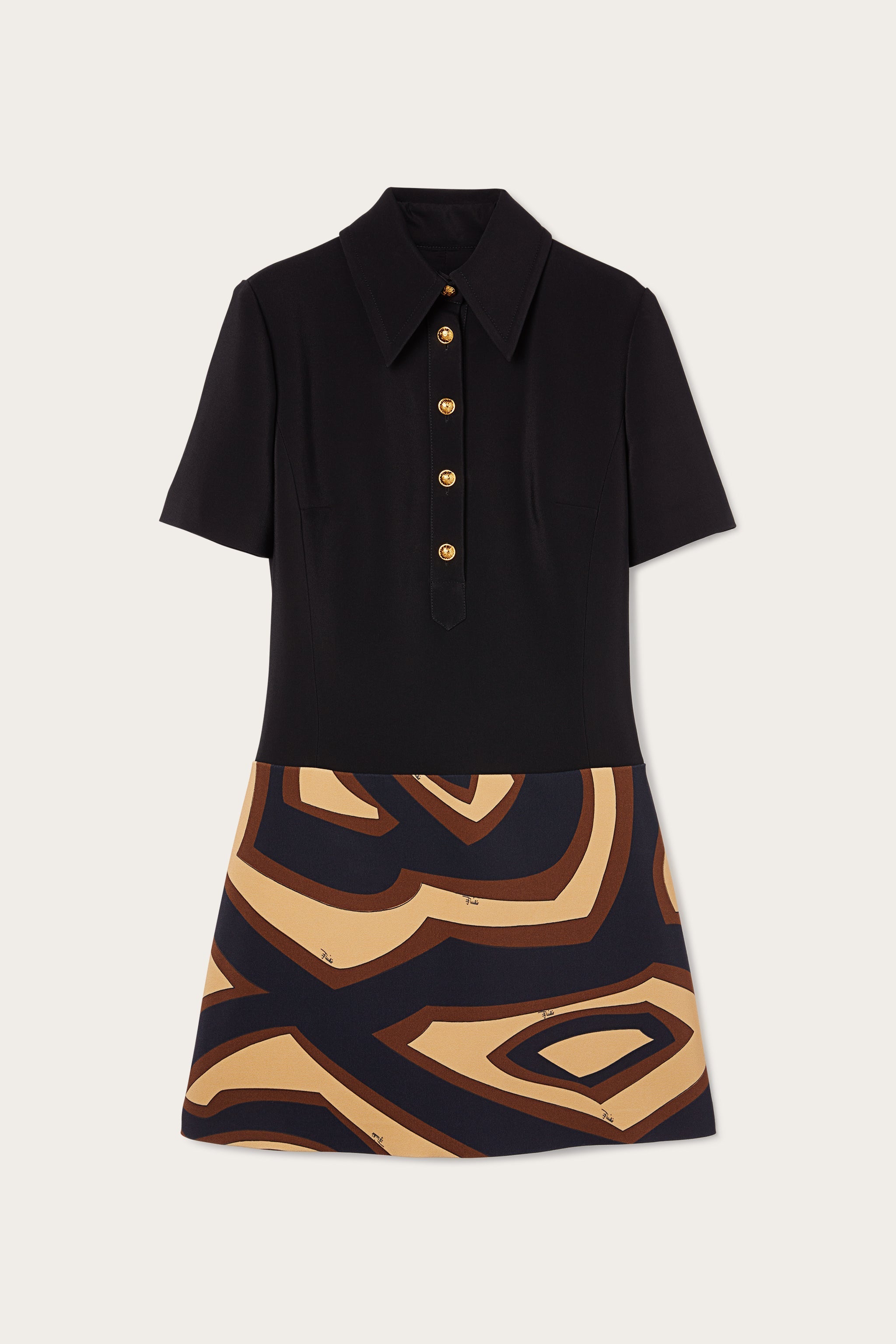 Pucci Labirinto Print Short Dress