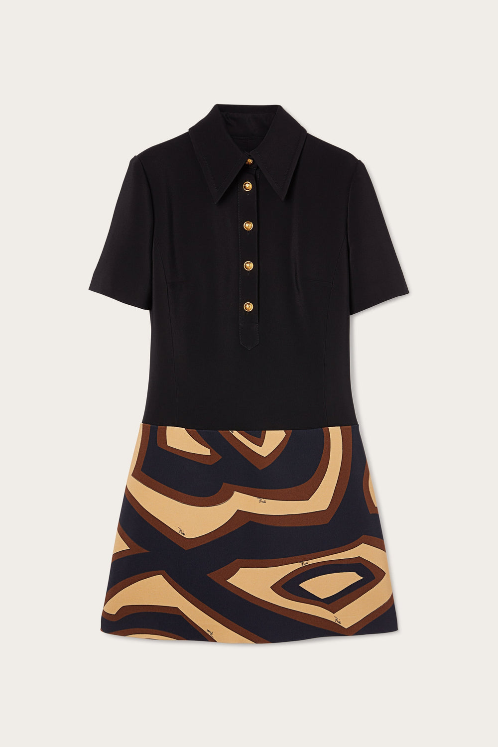 Pucci Labirinto Print Short Dress