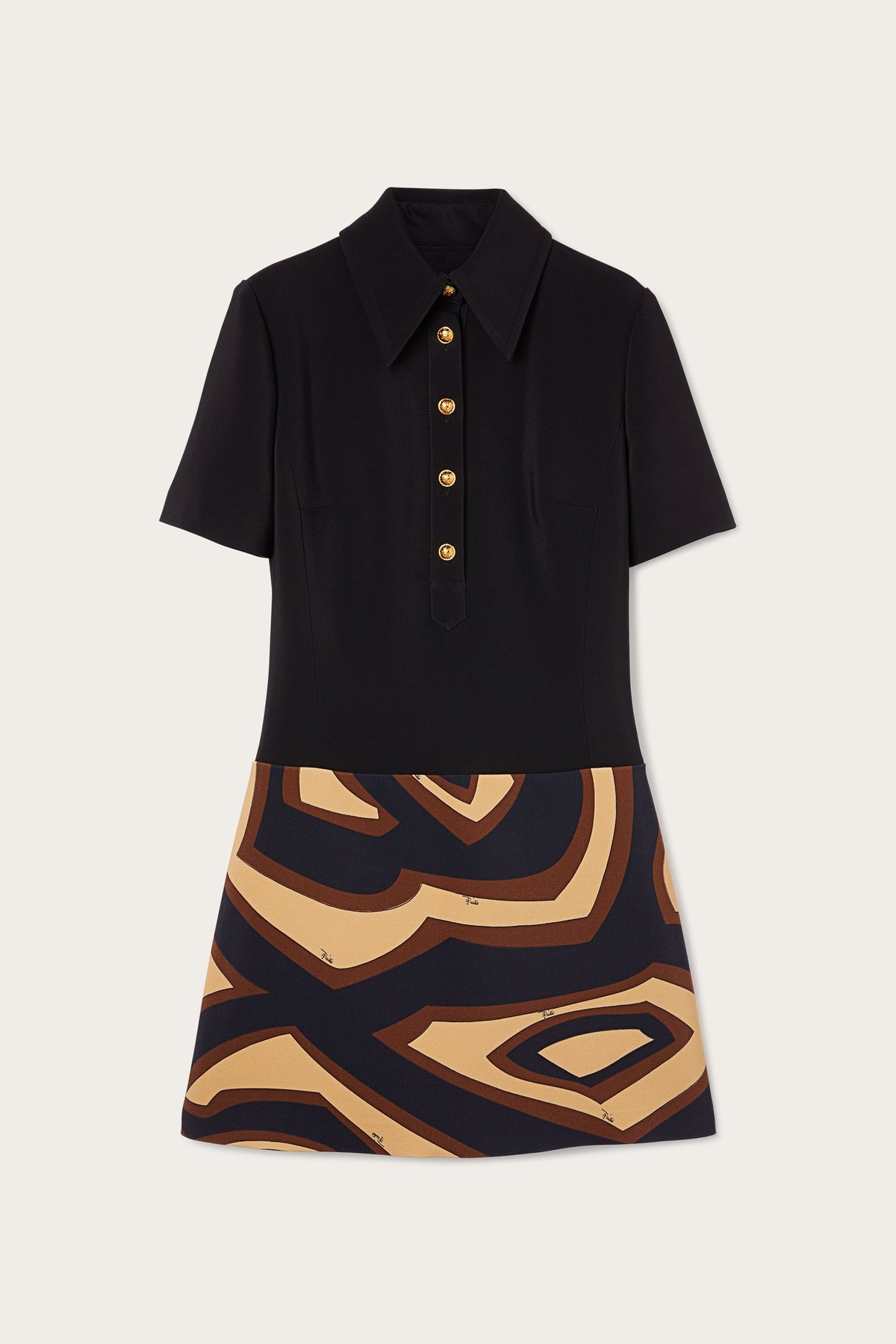 Pucci Labirinto Print Short Dress