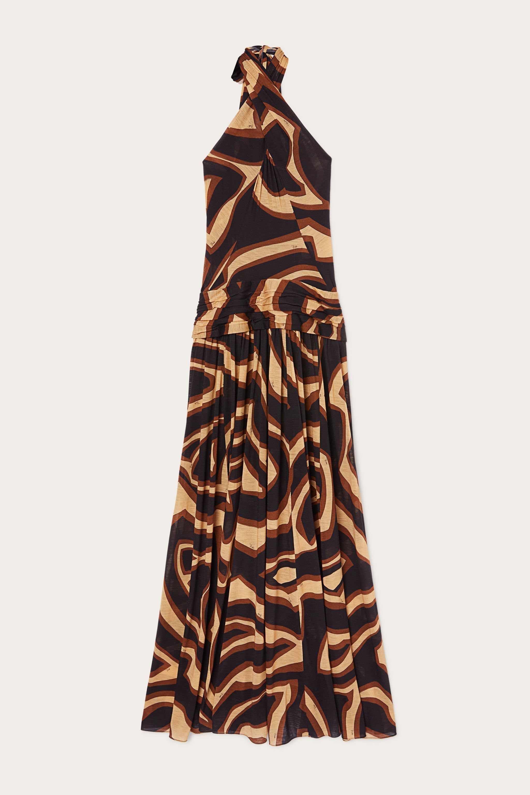 Pucci Labirinto Print Sleeveless Dress