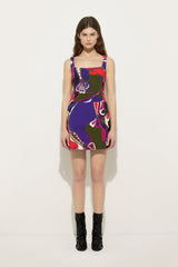 Pucci Orchidee Print Short Dress
