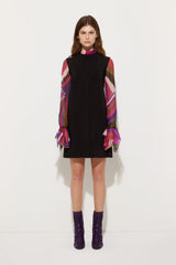 Pucci Printed Sleeve Sheath Dress