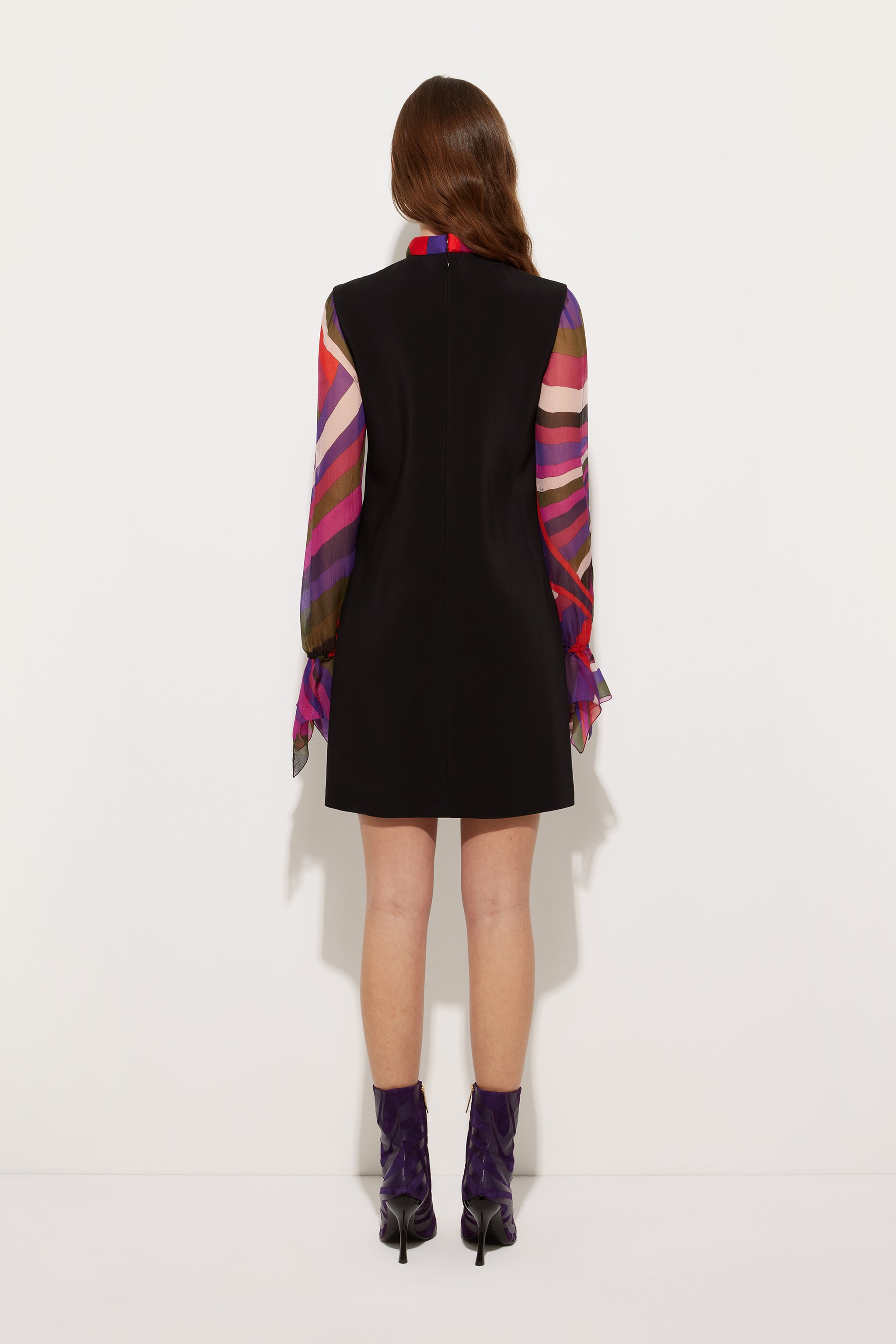 Pucci Printed Sleeve Sheath Dress
