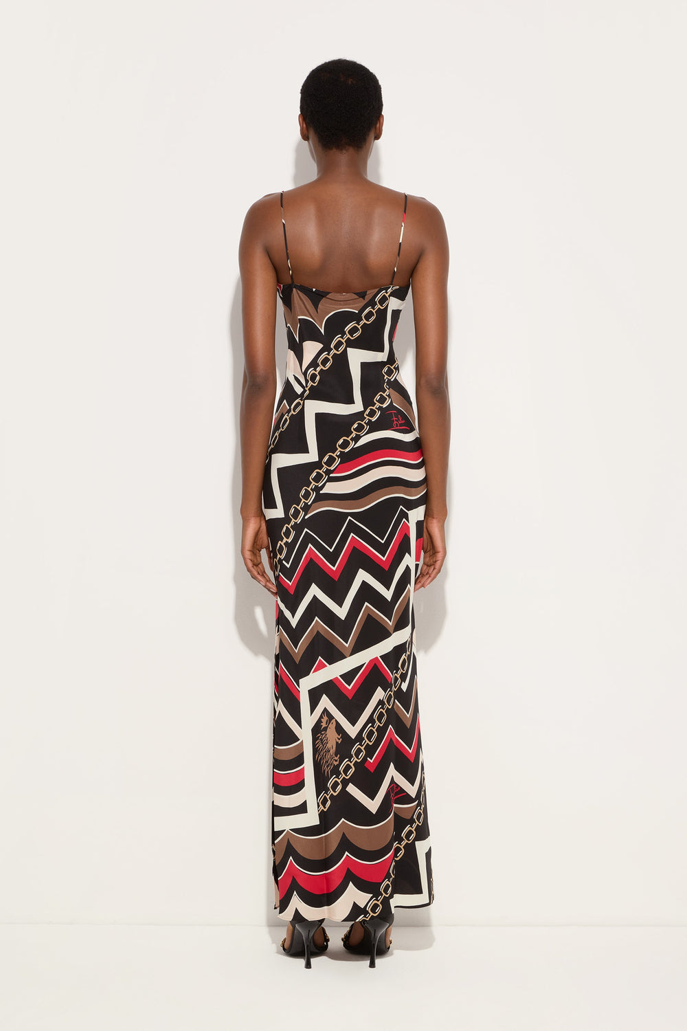 Pucci Istrice Print Long Dress