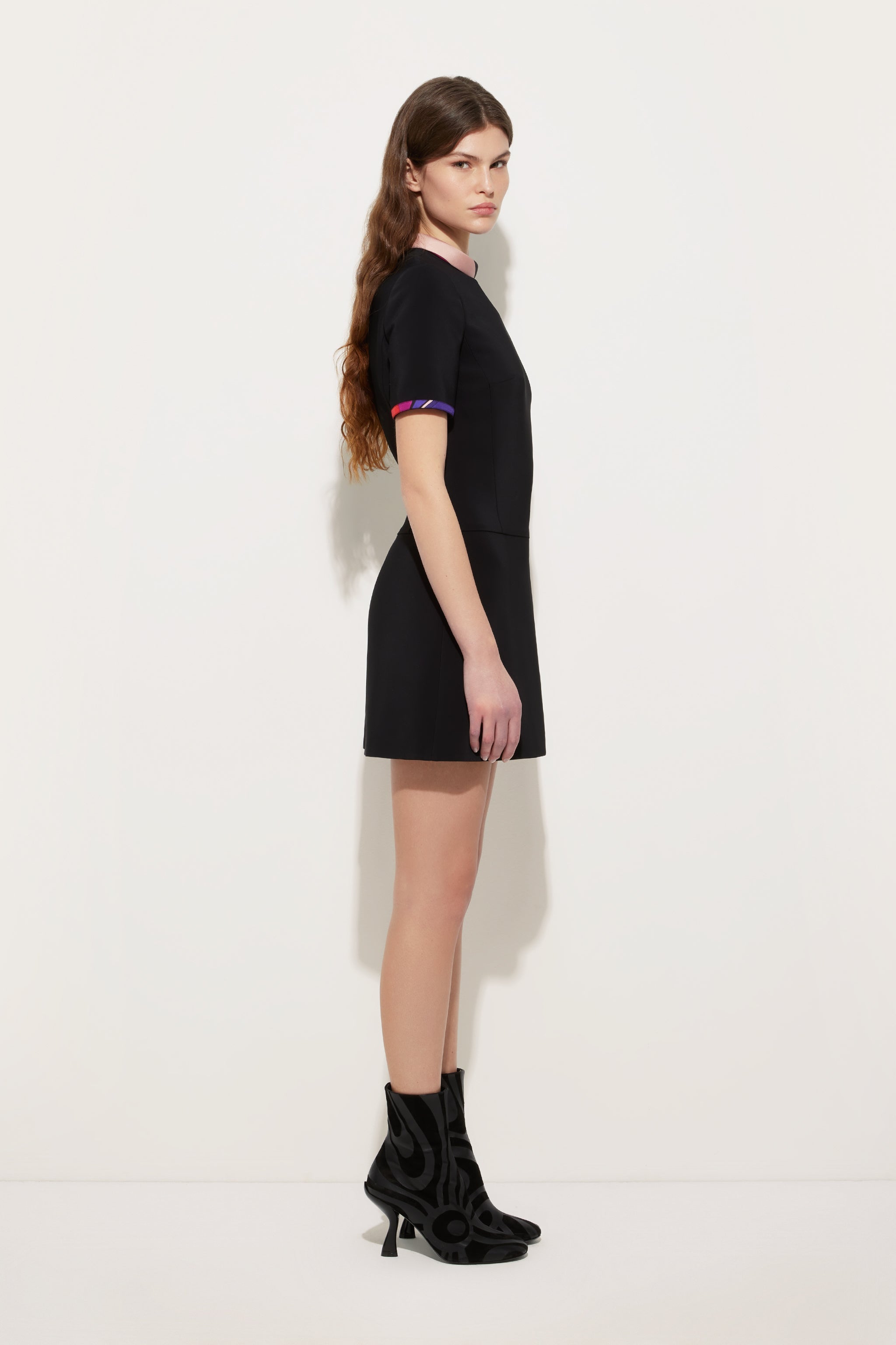 Pucci Flared Dress with Printed Details