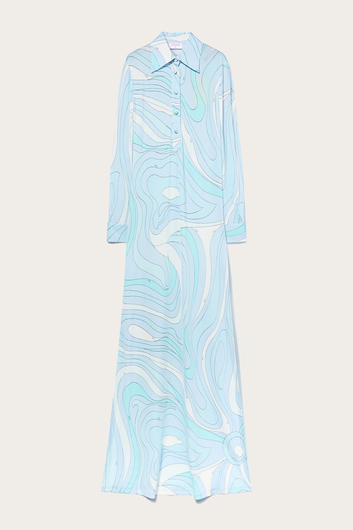 Pucci Marmo Print Chemisier Dress