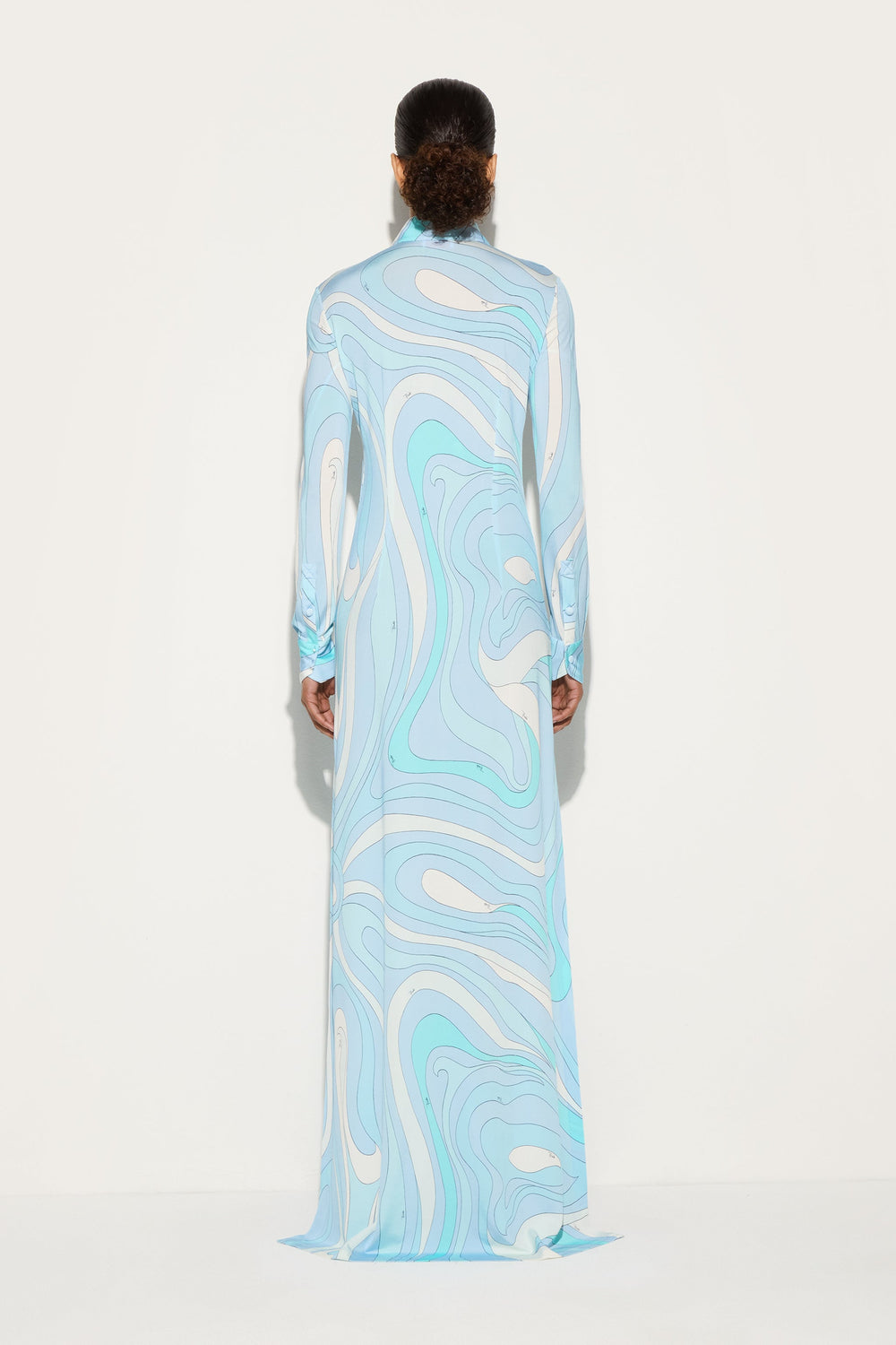 Pucci Marmo Print Chemisier Dress