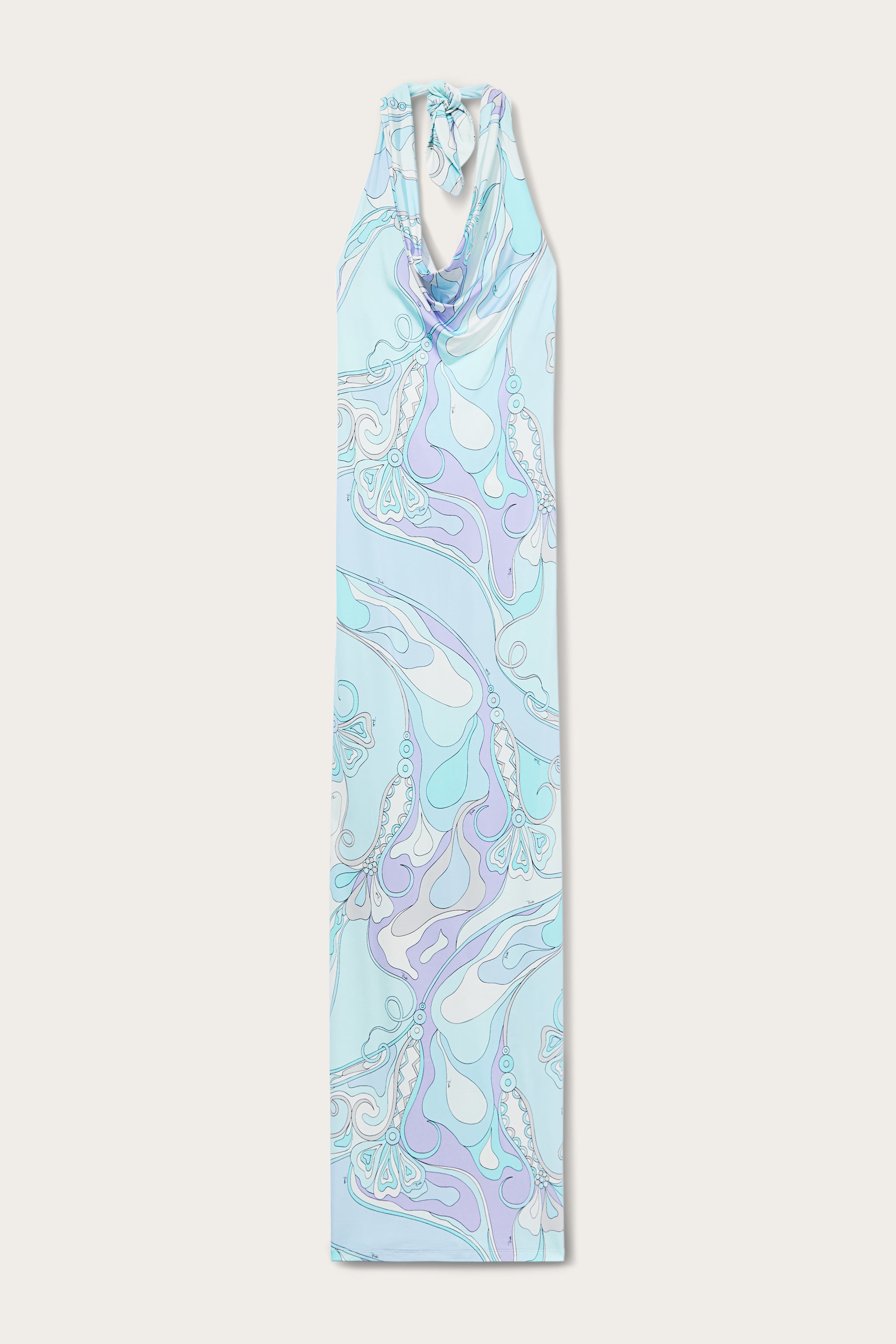 Pucci Orchidee Print Long Dress