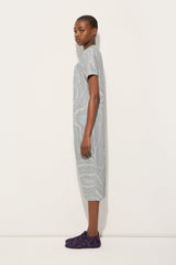 Pucci Marmo Print Dress in Jersey Lamé