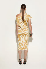 Pucci Draped Longuette Dress
