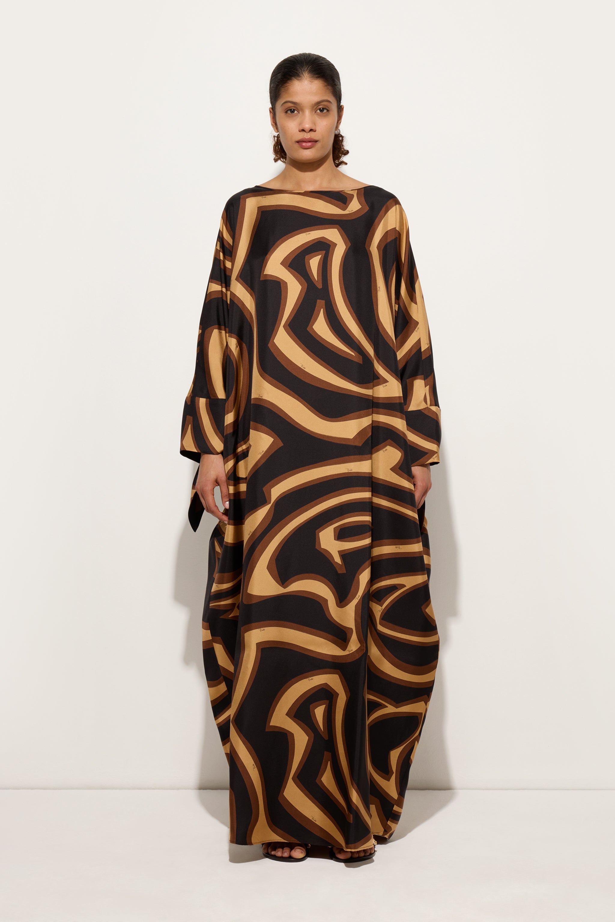 Pucci Labirinto Print Long Kaftan