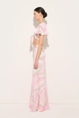 Pucci Iride Print Knot Top
