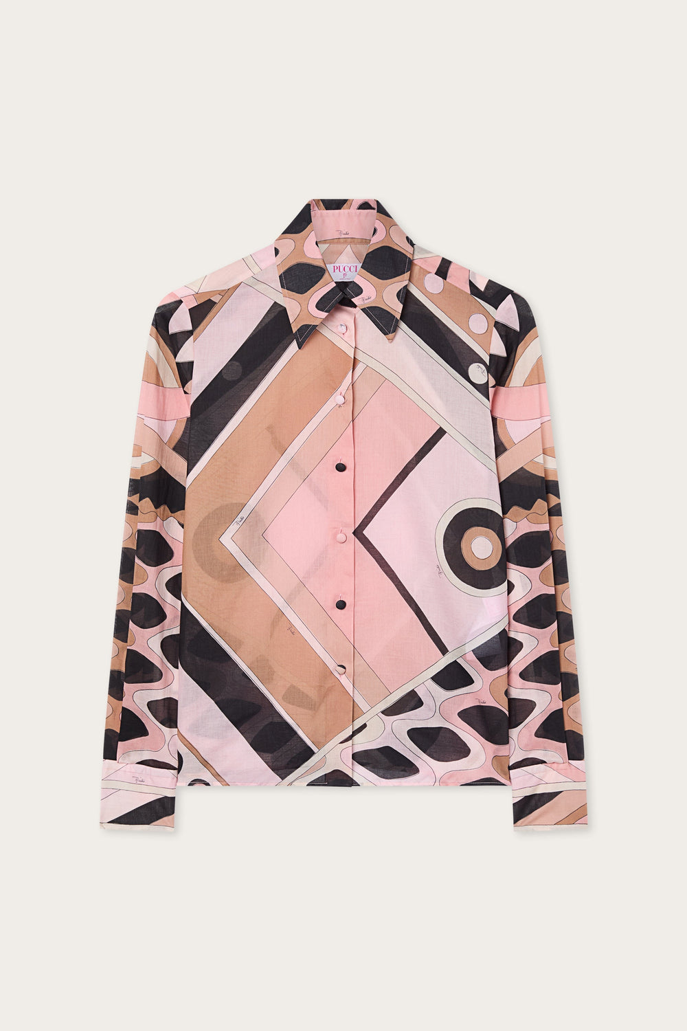 Pucci Vivara Print Cotton Shirt