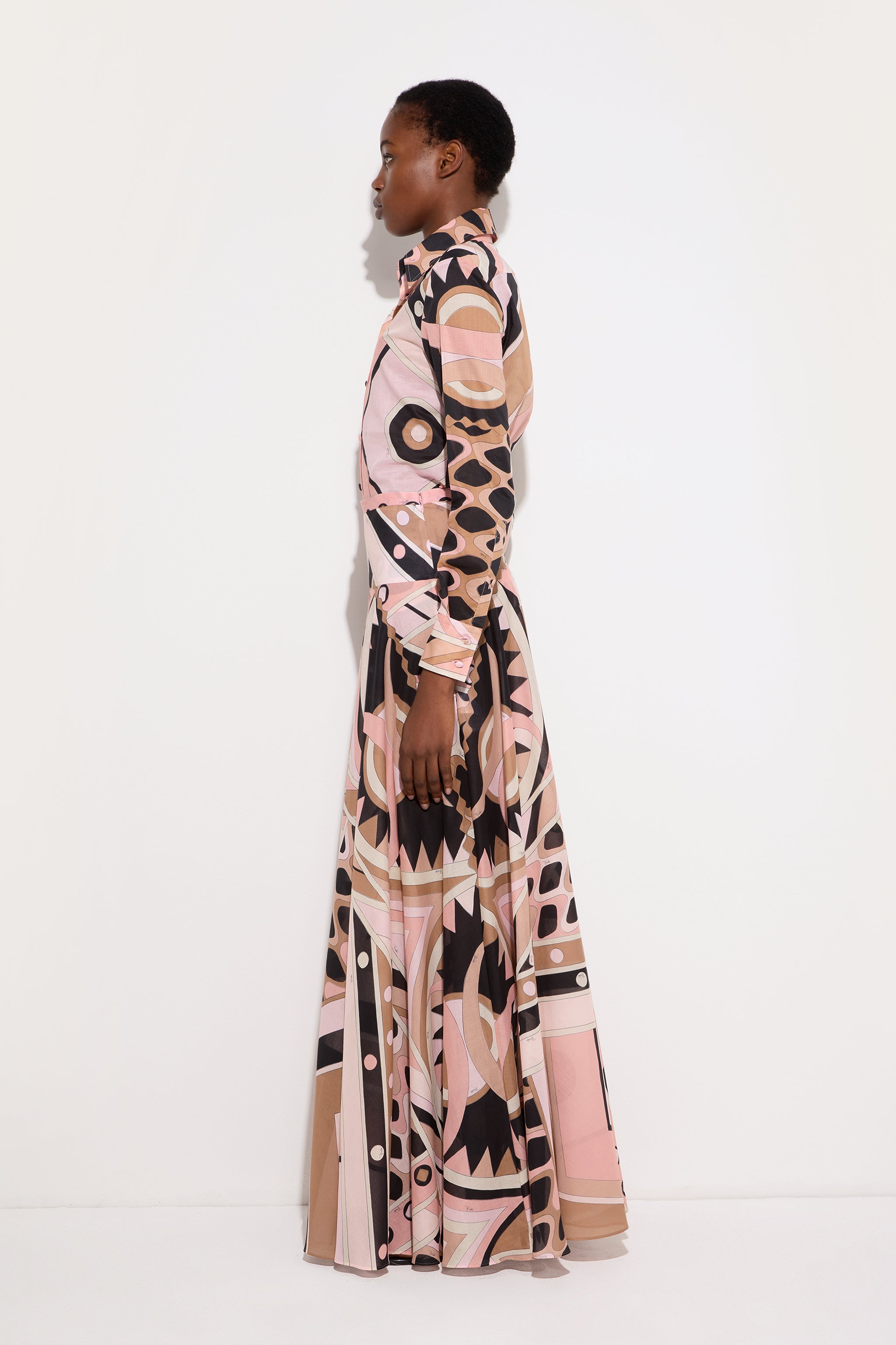 Pucci Vivara Print Cotton Shirt
