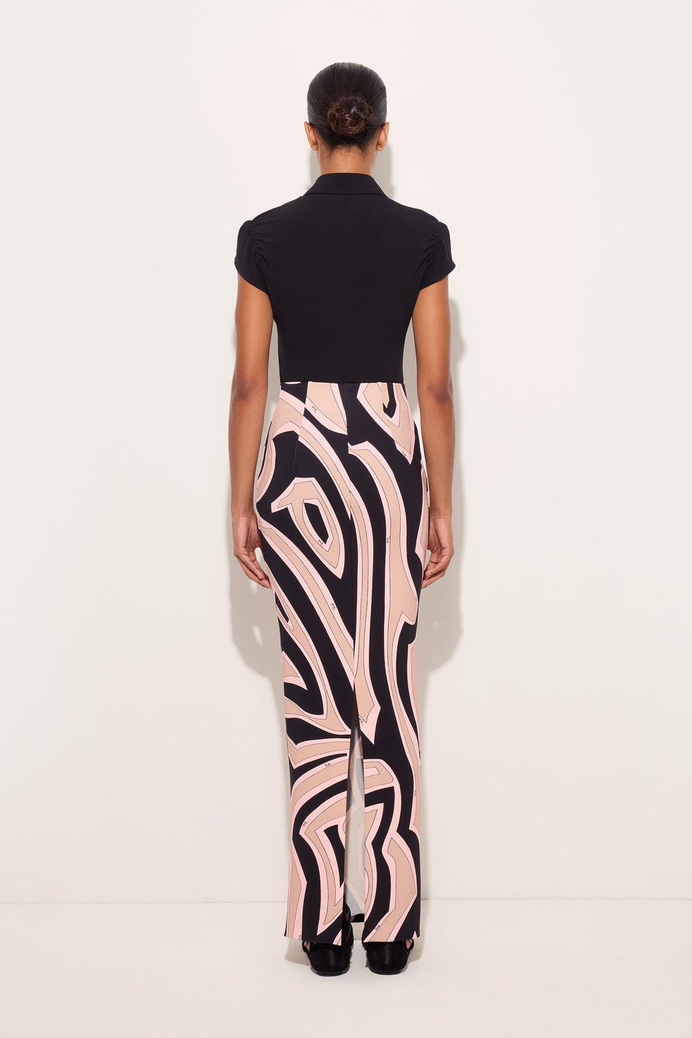 Pucci Blouse with Drape Detail