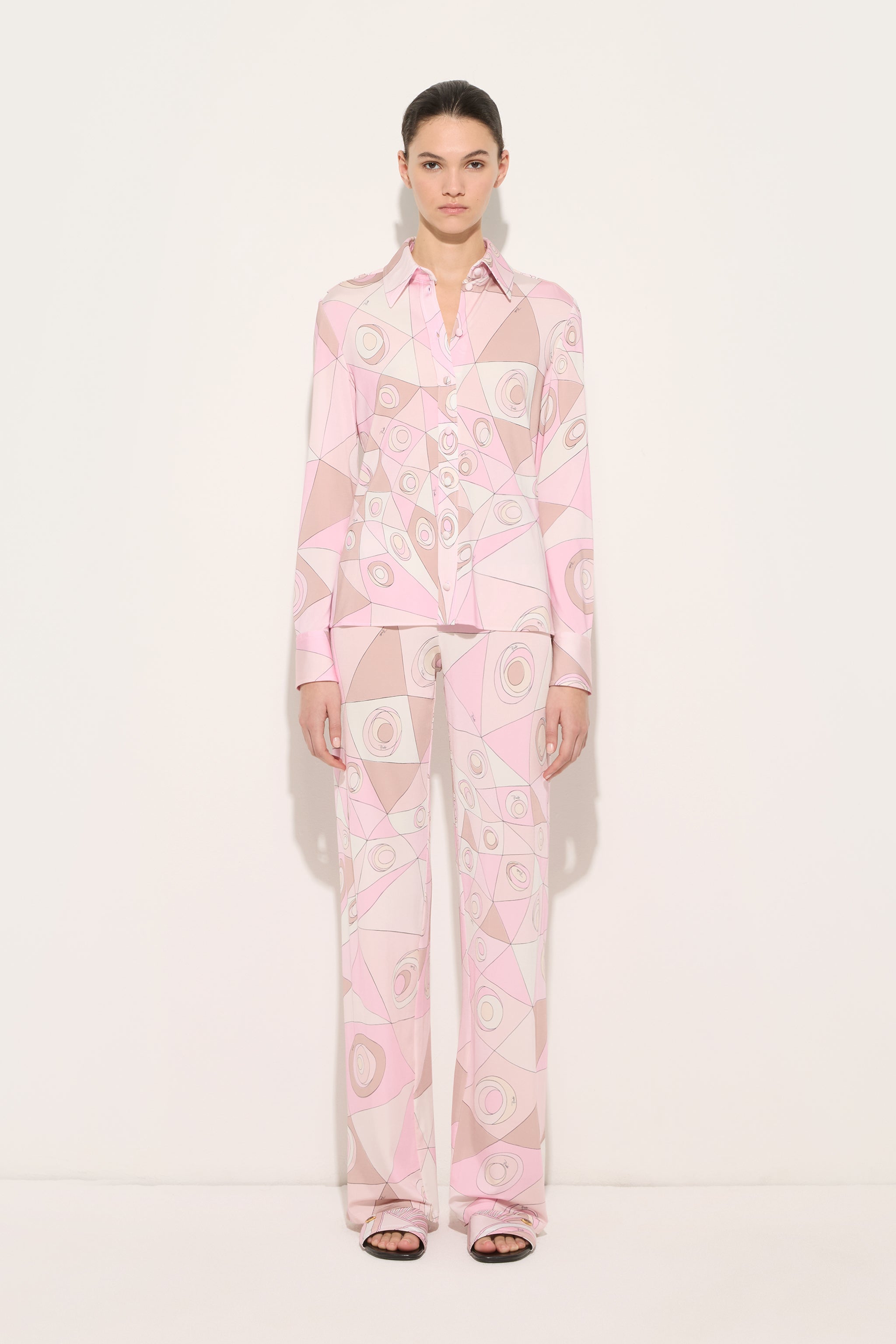 Pucci Occhi Print Jersey Shirt