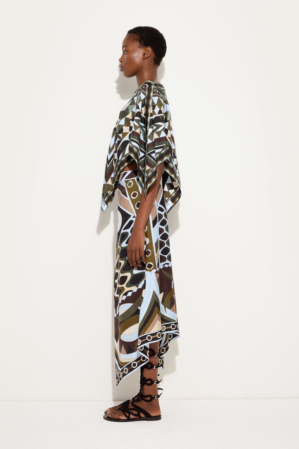 Pucci Manuba Print Kaftan top