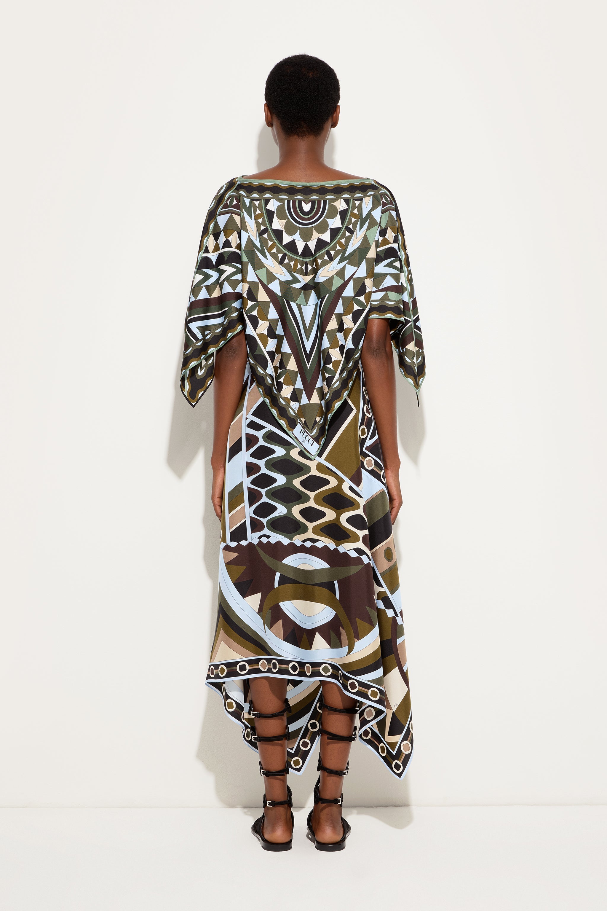 Pucci Manuba Print Kaftan top
