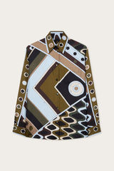 Pucci Vivara Print Silk Shirt