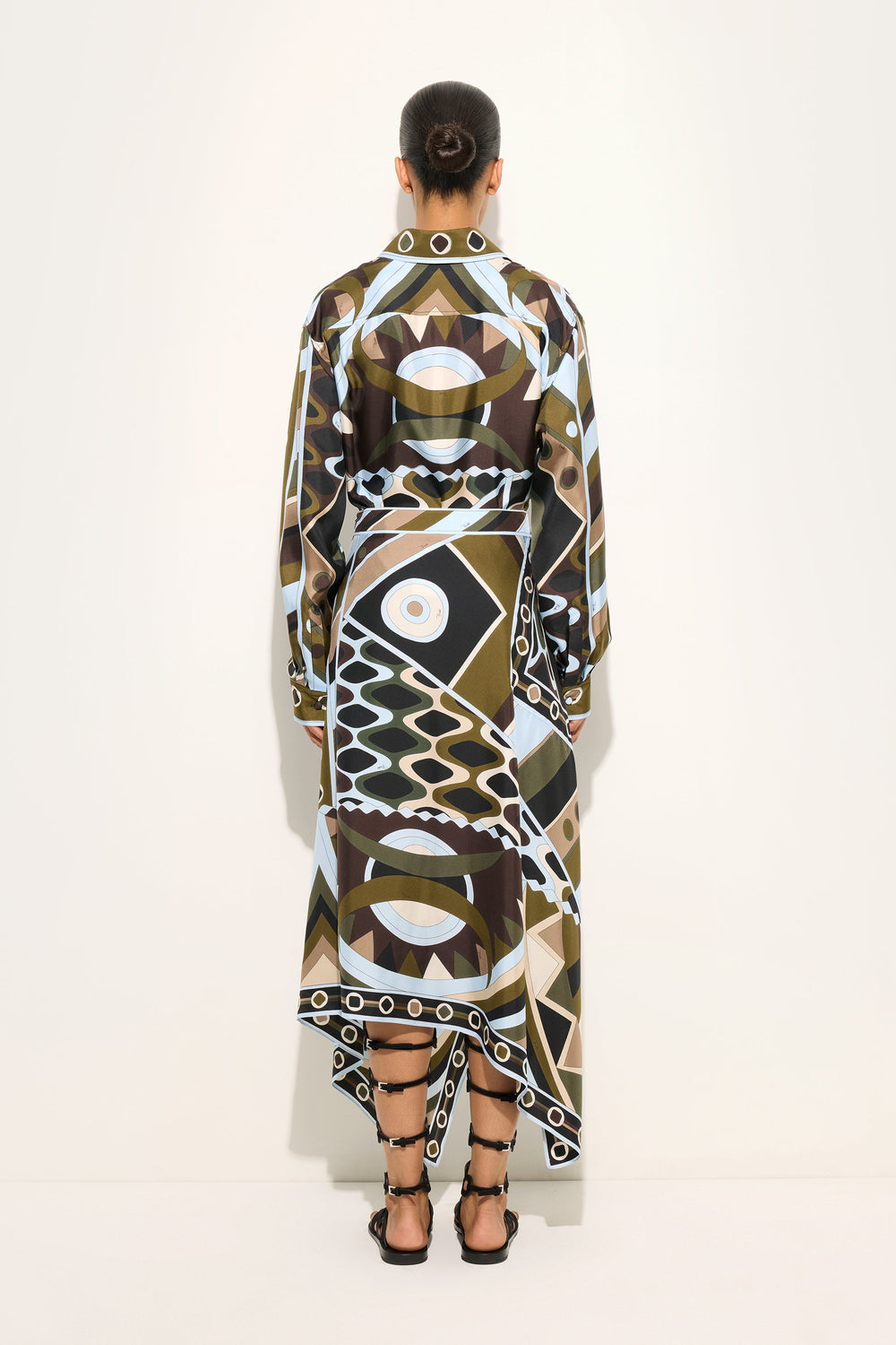 Pucci Vivara Print Silk Shirt
