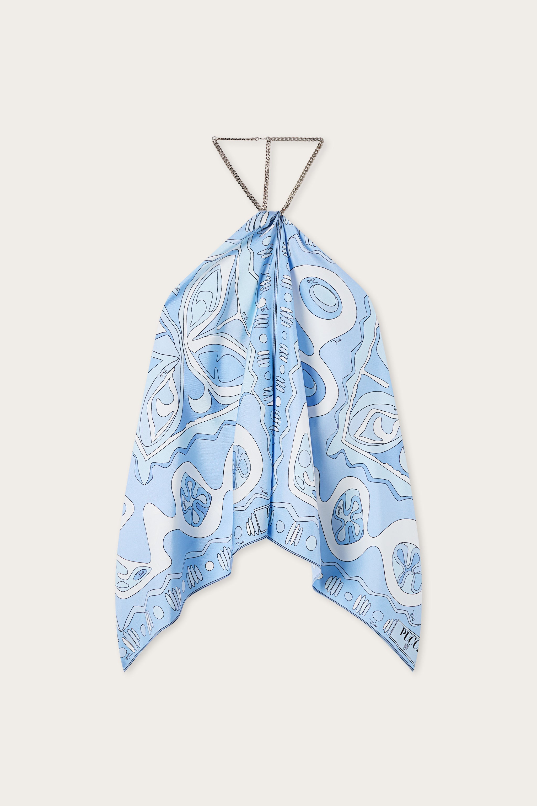 Pucci Angoli Print Chain Top