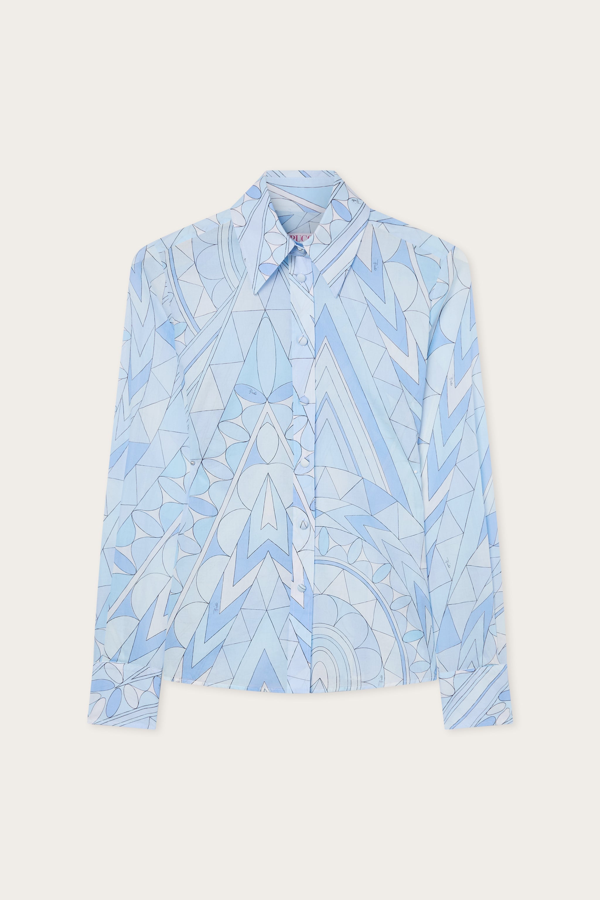 Pucci Manuba Print Cotton Shirt