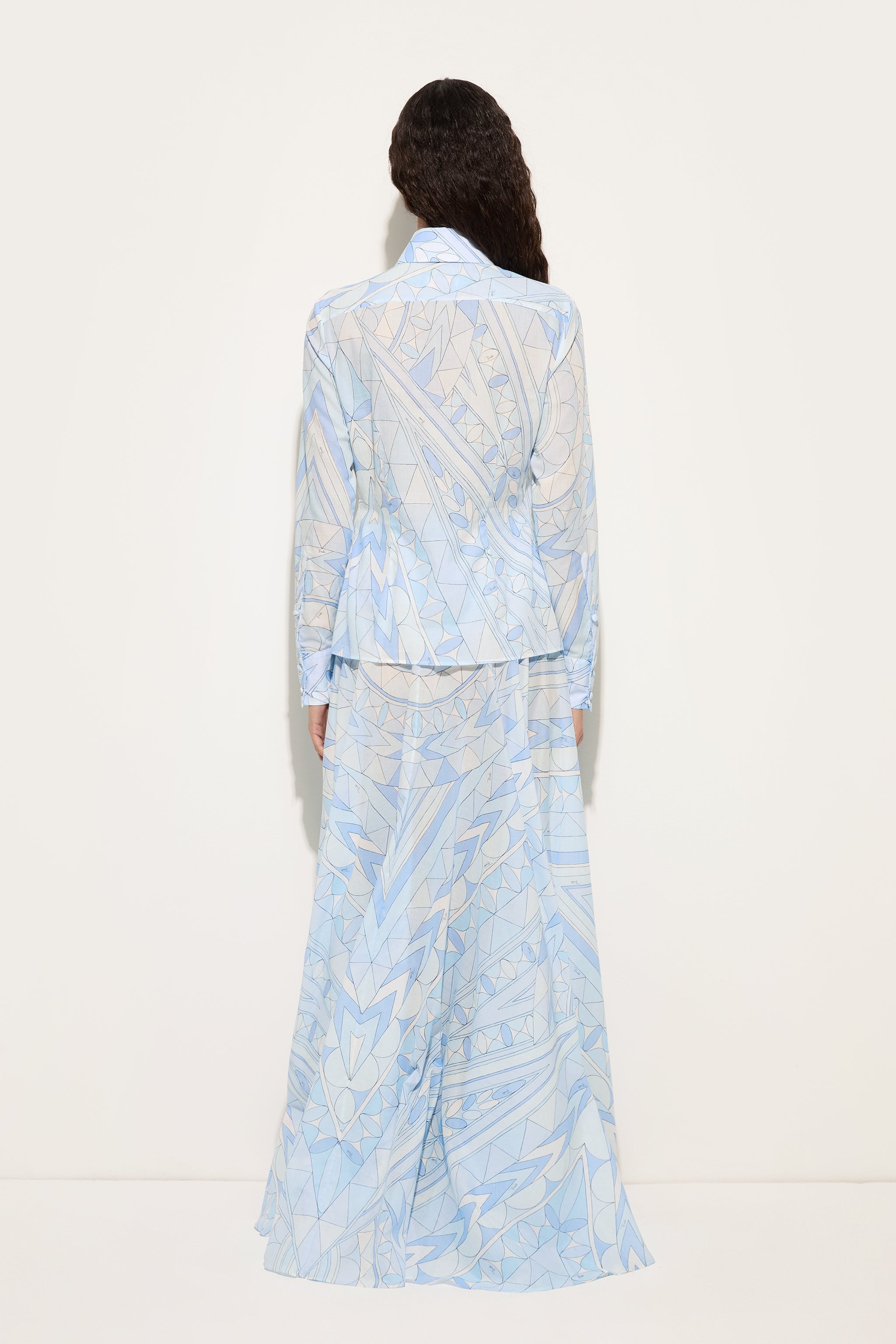 Pucci Manuba Print Cotton Shirt