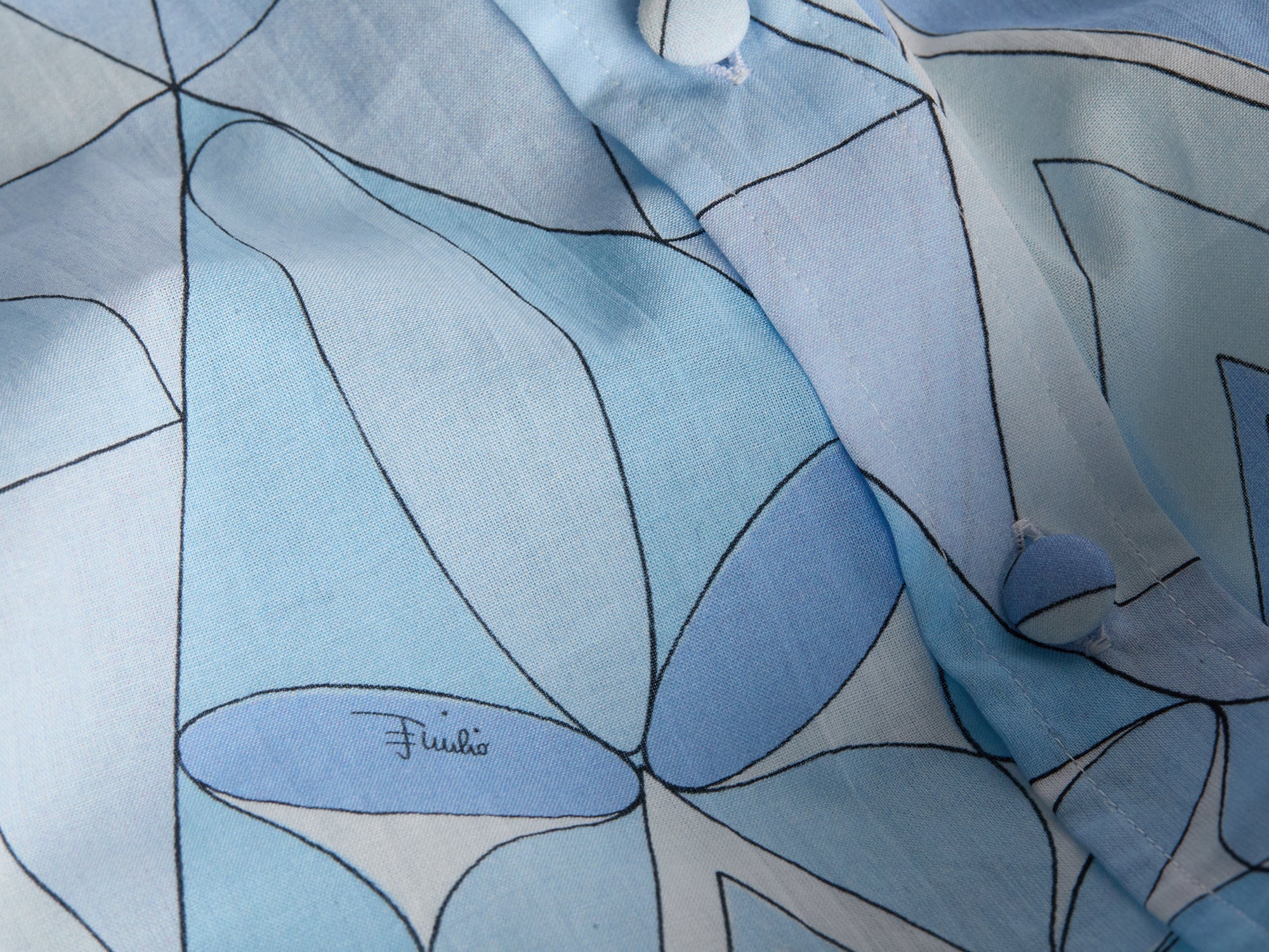 Pucci Manuba Print Cotton Shirt