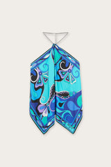 Pucci Orchidee Print Chain Top