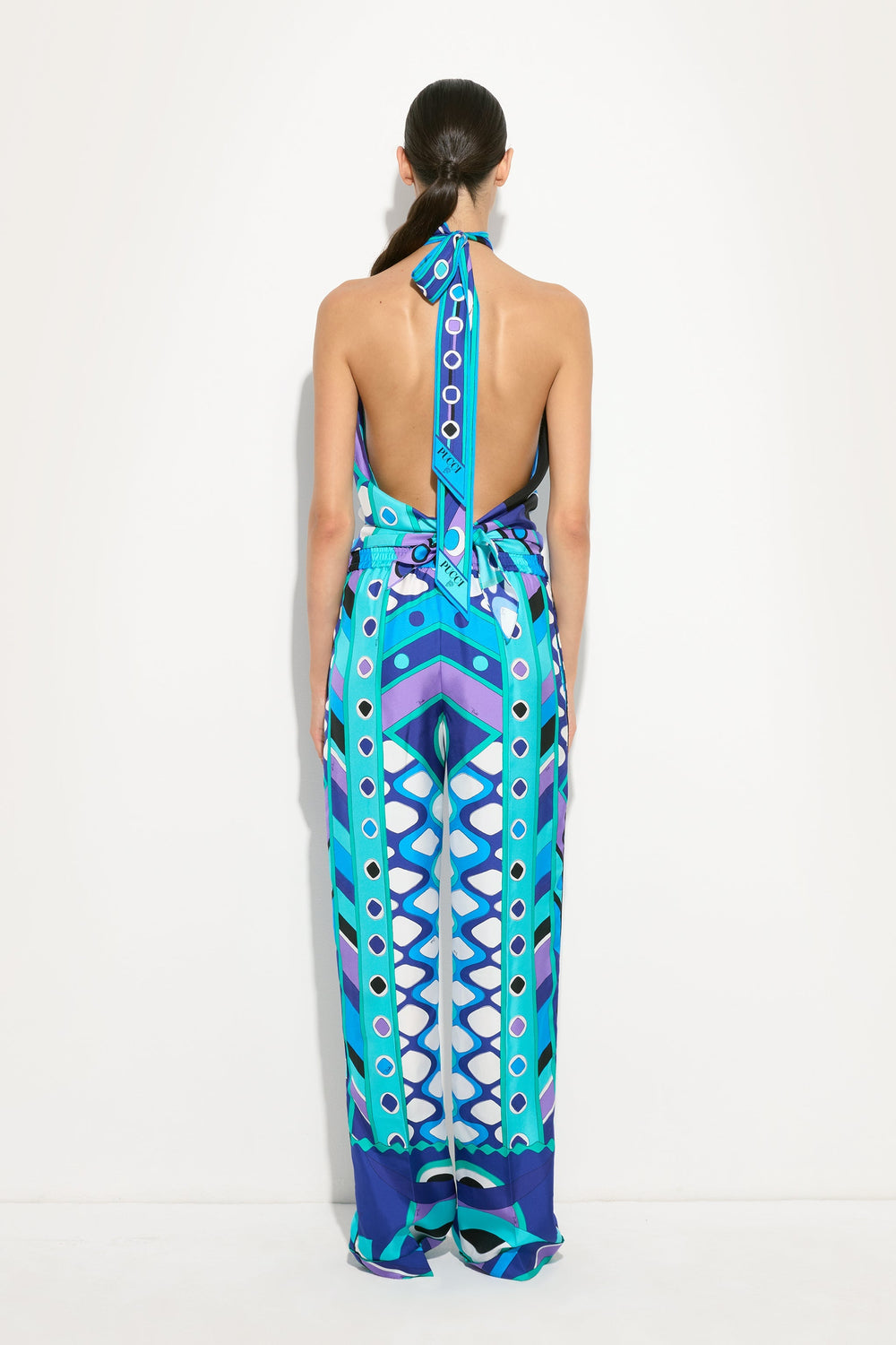 Pucci Vivara Print Foulard Top