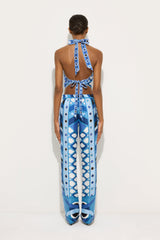 Pucci Vivara Print Sleeveless Top