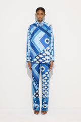 Pucci Vivara Print Shirt with Embroidery