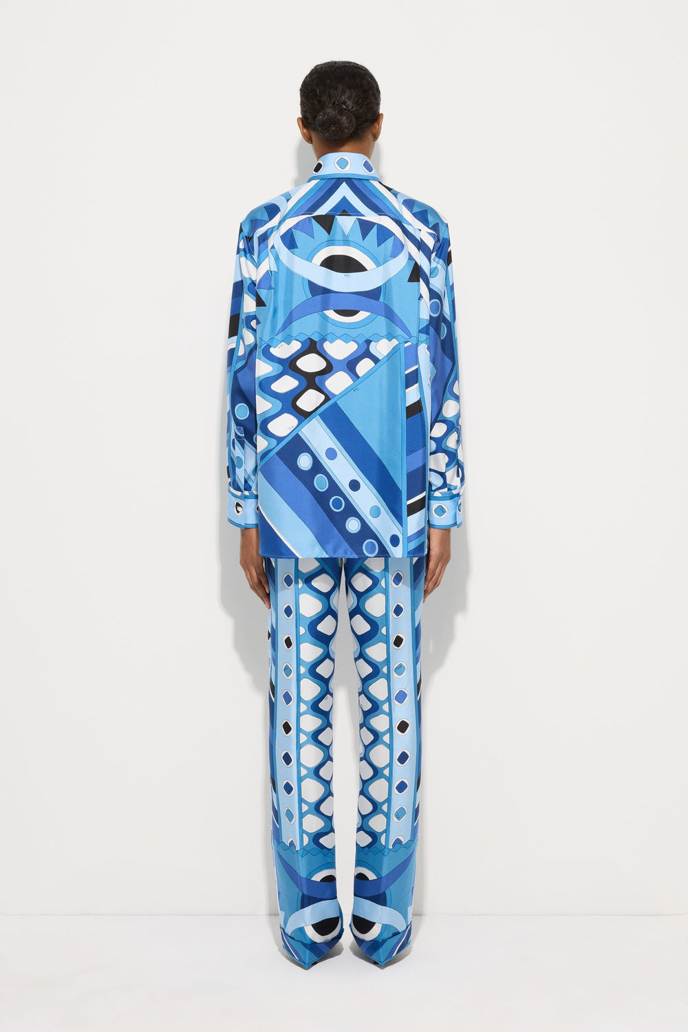 Pucci Vivara Print Shirt with Embroidery