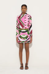 Pucci Vivara Print Cropped Shirt