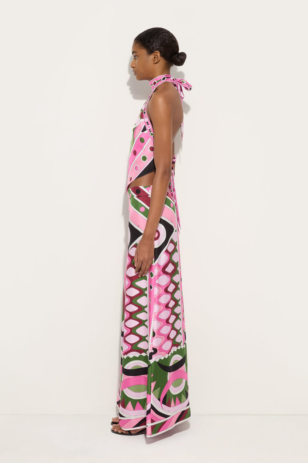 Pucci Vivara Print Sleeveless Top