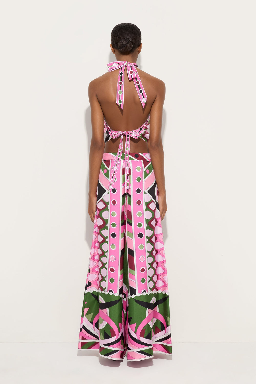 Pucci Vivara Print Sleeveless Top