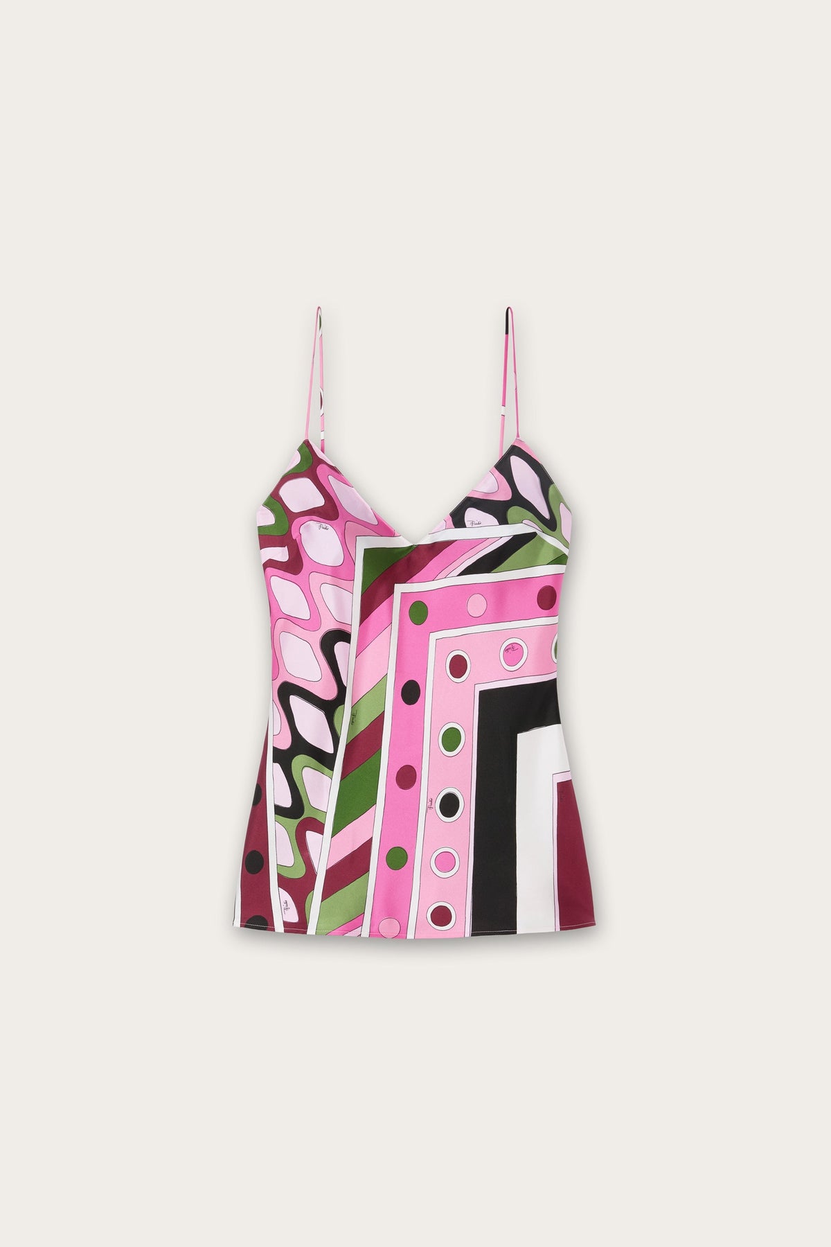 Pucci Vivara Print Silk Top