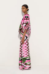 Pucci Vivara Print Cape Blouse