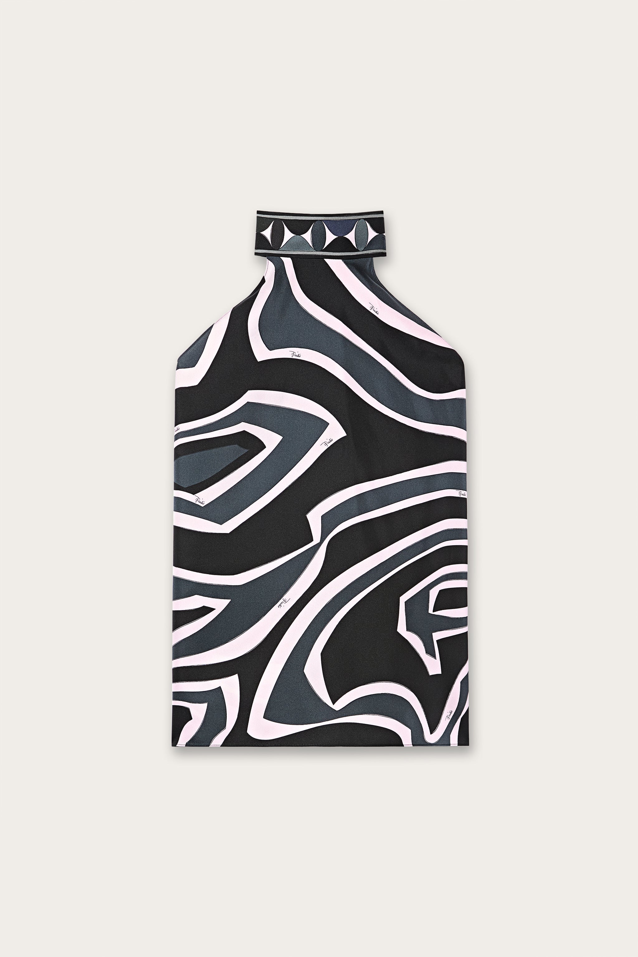 Pucci Labirinto Print Sleeveless Top