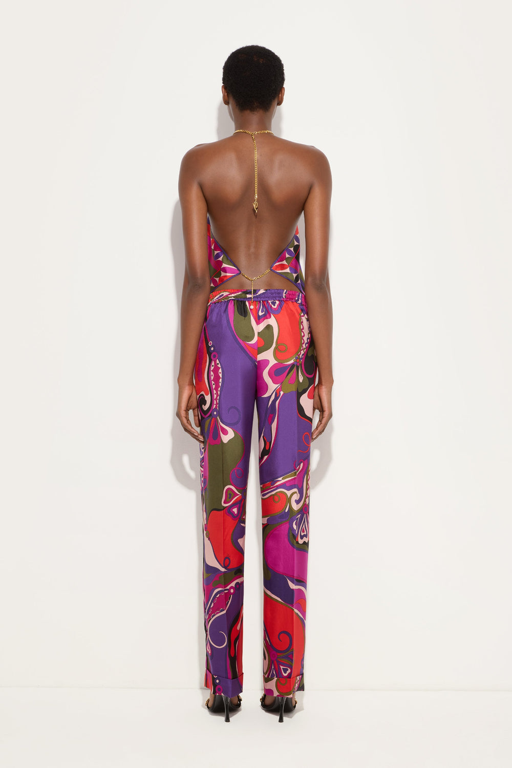 Pucci Iride Print Chain Top