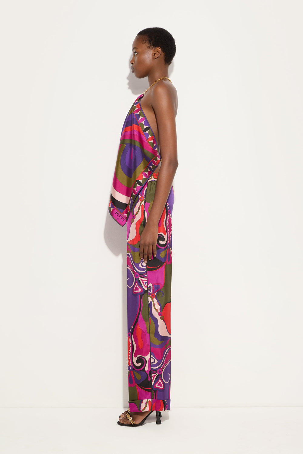 Pucci Iride Print Chain Top