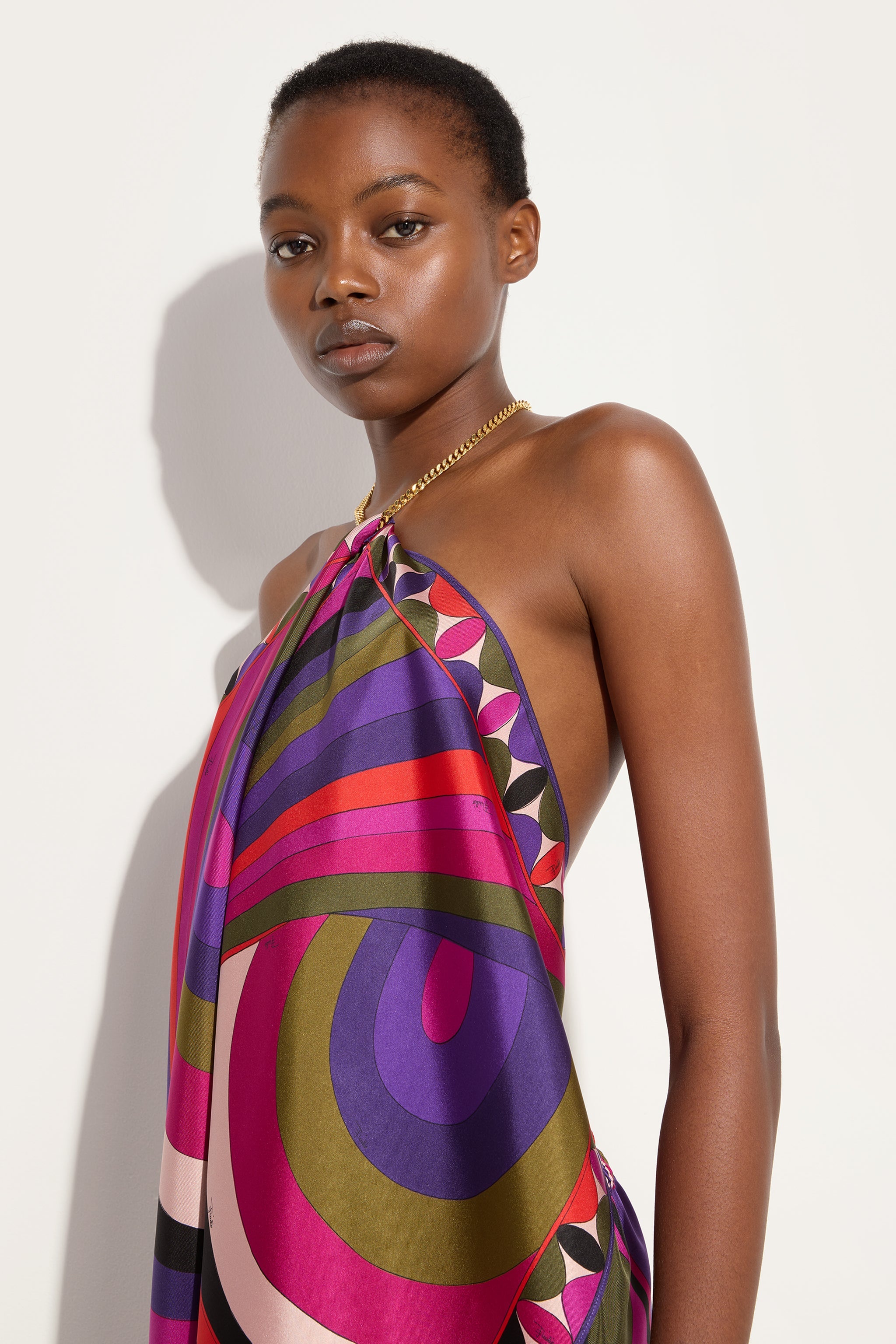 Pucci Iride Print Chain Top