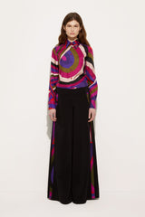 Pucci Iride Print Silk Twill Shirt