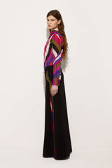 Pucci Iride Print Silk Twill Shirt