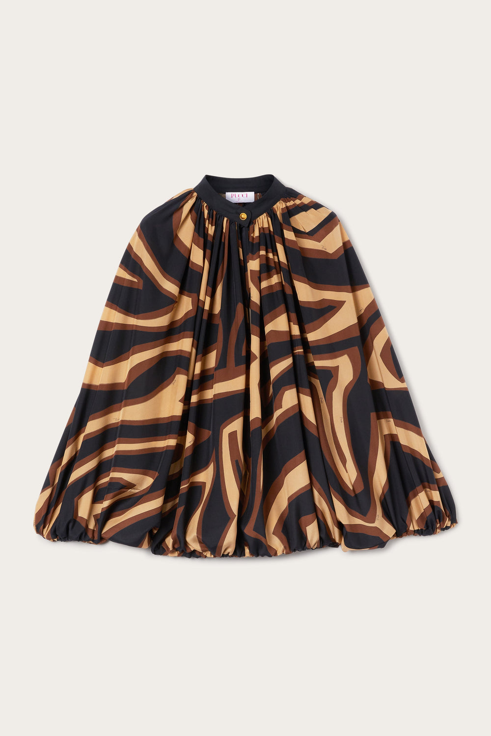 Pucci Labirinto Print Voluminous Blouse