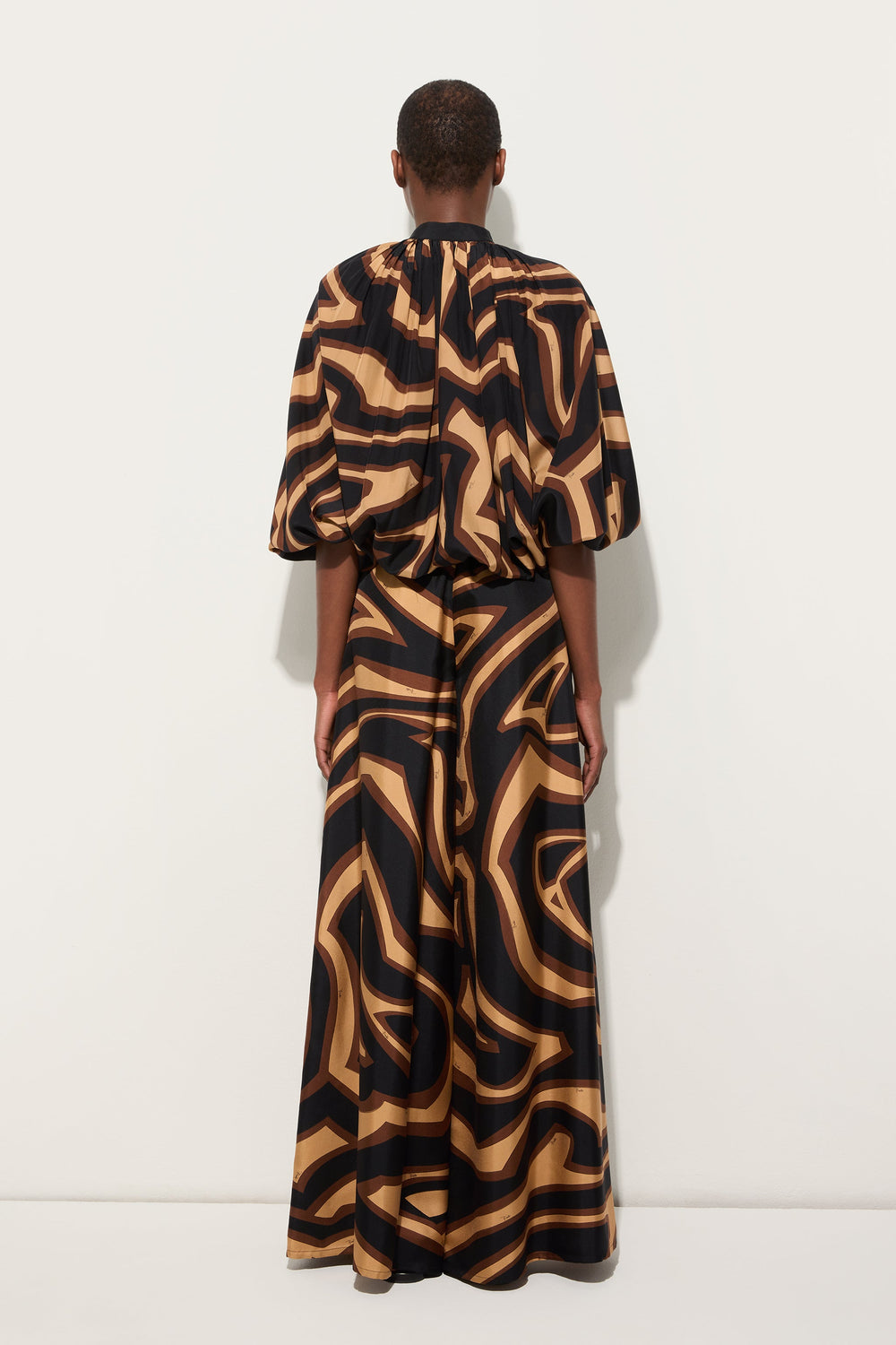 Pucci Labirinto Print Voluminous Blouse