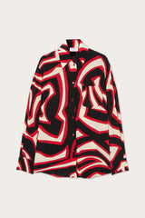 Pucci Labirinto Print Silk Twill Shirt