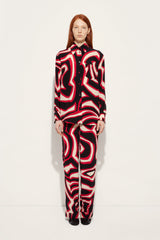 Pucci Labirinto Print Silk Twill Shirt